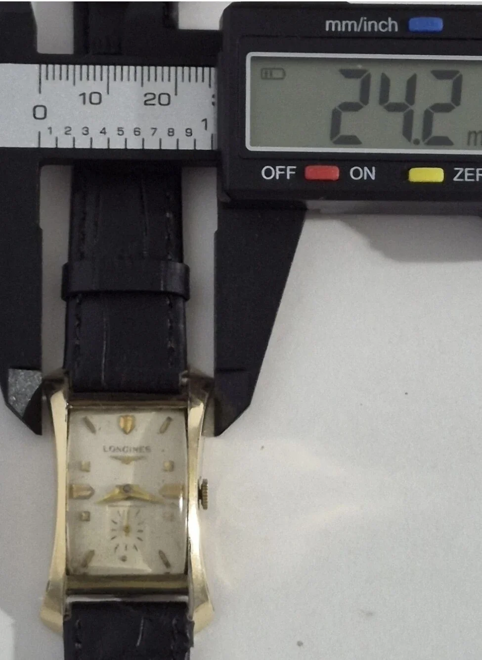 Vintage Longines 1950's 10K Gold Filled Men's Wind-up Watch.